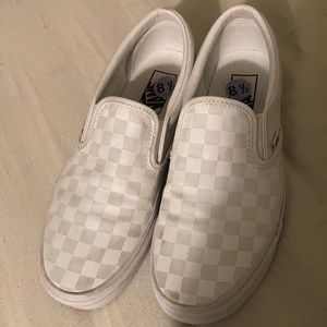 vans 8 1/2 (mens) slip on vans